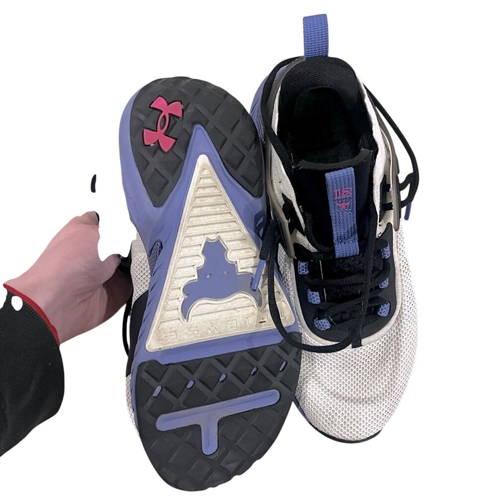 Under Armour Project Rock 5 “Girl Dad” | Size 6.5 Women’s | Good Condition - Picture 5 of 6